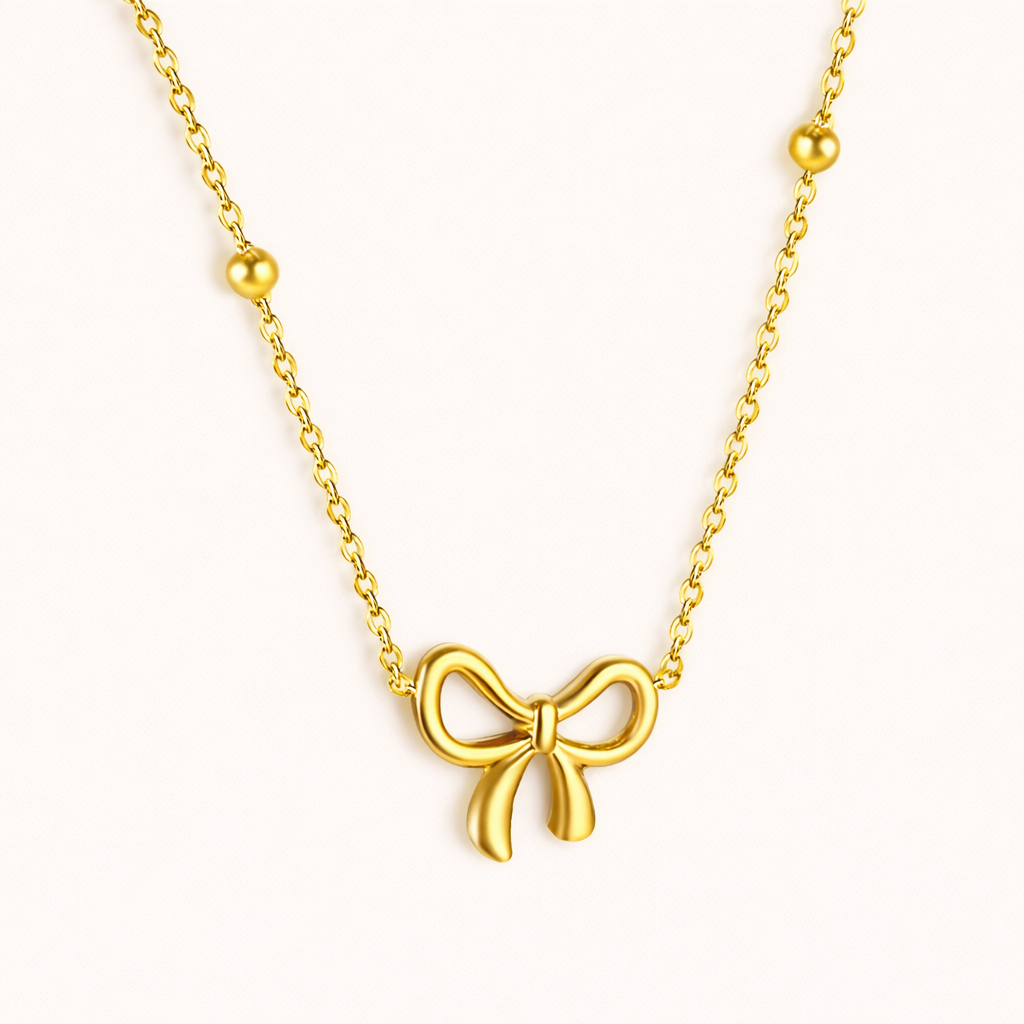 Velia Bow Necklace