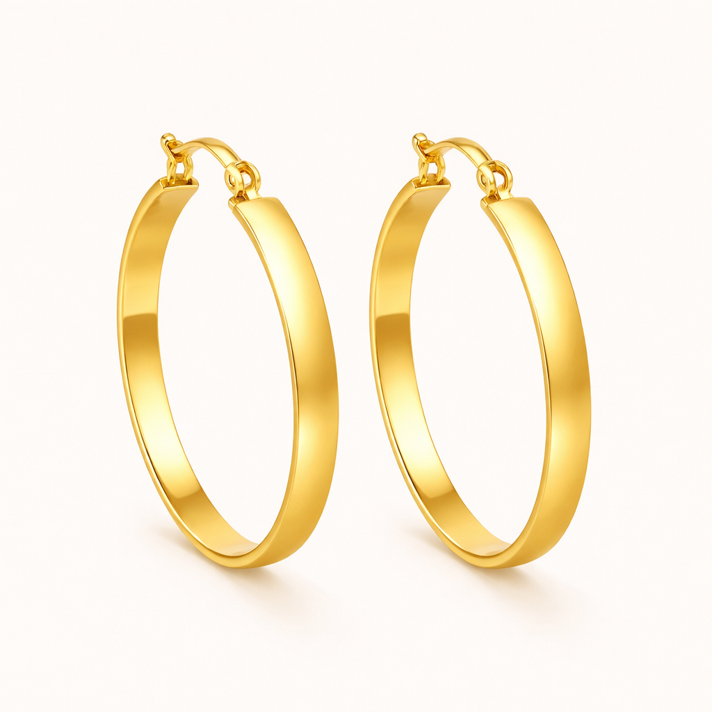 Solene Classic Hoop Earrings