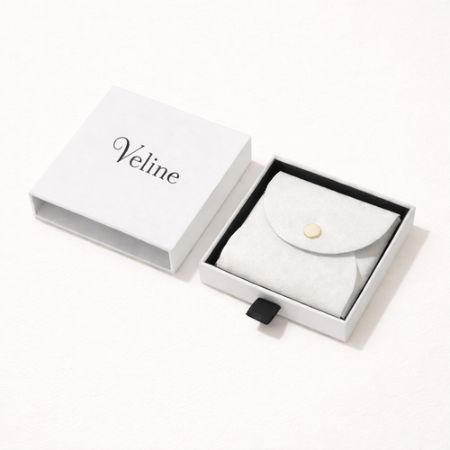 Aureline Pearl Curve Stud Earrings